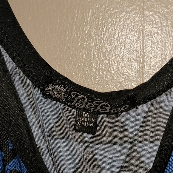 Bebop ruched A Line color block dress - Picture 4 of 5